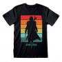 Short Sleeve T-Shirt The Mandalorian Spectrum Black Unisex