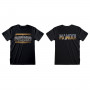 Maglia a Maniche Corte The Mandalorian Row of Helmets Nero Unisex
