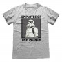 T shirt à manches courtes Star Wars Employee of the Month Gris Unisex