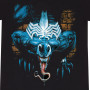 Short Sleeve T-Shirt Marvel Wall Lurker Black Unisex