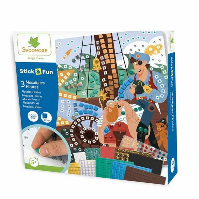 Set Attività Manuali Darpeje Mosaico Pirata