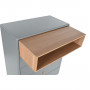 Cassettiera Home ESPRIT Azzurro Grigio polipropilene Legno MDF 80 x 40