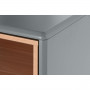Cassettiera Home ESPRIT Azzurro Grigio polipropilene Legno MDF 80 x 40