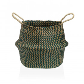 Cesta Decorativa Versa Verde Alghe marine Ø 28 cm