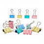 Pinze Clip Piccolo Multicolore Metallo (24 Unità)