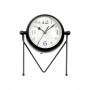 Horloge de table Noir Métal 18 x 21 x 12 cm (4 Unités) sur la cavern