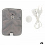Borsa per l'Acqua Calda Elettrica Mani Grigio Plastica 380 W Velluto (