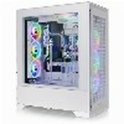 Boîtier ATX semi-tour THERMALTAKE CTE T500 AIR Blanc sur la caverne d