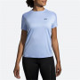 Women’s Short Sleeve T-Shirt Brooks Sprint Free Aquamarine Lady