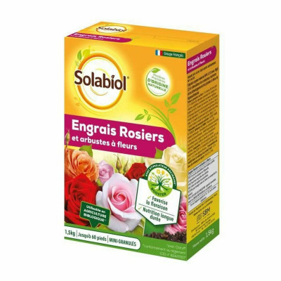 Engrais pour les plantes Solabiol Sorosy15 Rose Fleurs 1,5 Kg