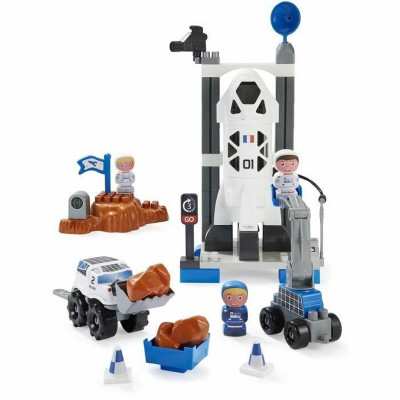 Set de construction Ecoiffier Abrick Base spatiale sur la caverne des 