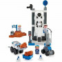 Set de construction Ecoiffier Abrick Base spatiale sur la caverne des 