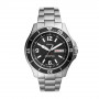 Men's Watch Fossil FS5687 Black Silver