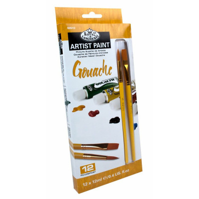Gouache Paint Set Royal & Langnickel 12 Pieces Multicolour 12 ml