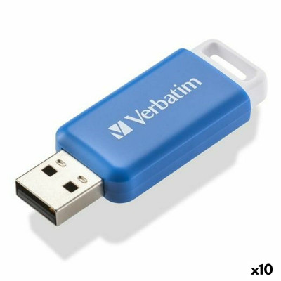 Clé USB Verbatim V DataBar Bleu Noir 64 GB sur la caverne des prix