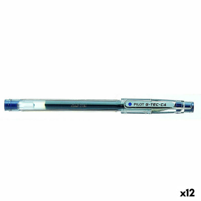 Penna gel Pilot G-TEC C4 Azzurro 0,2 mm (12 Unità)