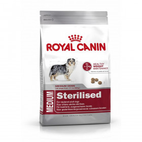 Nourriture Royal Canin Medium Sterilised Adulte Maïs Oiseaux 3 Kg 3,5