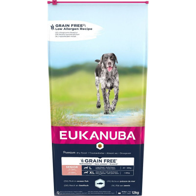 Fodder Eukanuba Grain Free Senior large/giant breed Senior 20-40 Kg 12