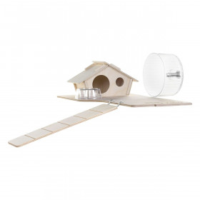 Gabbia Zolux                 Legno Metallo Plastica 48 x 48 x 36 cm (1