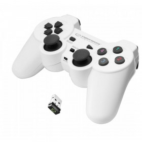 Wireless Gaming Controller Esperanza Gladiator GX600 USB 2.0 White PC