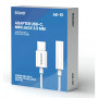Adattatore USB-C con Jack 3.5 mm Savio AK-51 Bianco 11 cm
