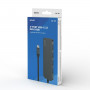 Hub USB-C 4 Porte Savio AK-54 Grigio