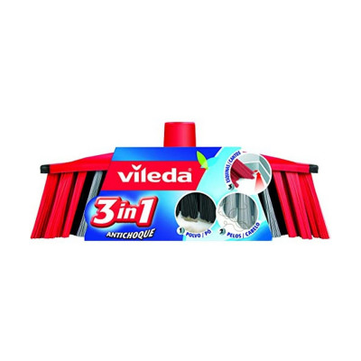 Brosse Vileda 142156 Noir Rouge Gris Multicouleur Plastique sur la cav