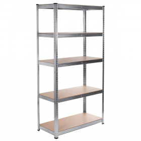 Scaffale Greenblue GB378 180 x 90 x 40 cm Grigio acciaio galvanizzato