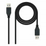 Câble USB NANOCABLE 10.01.1001 Noir