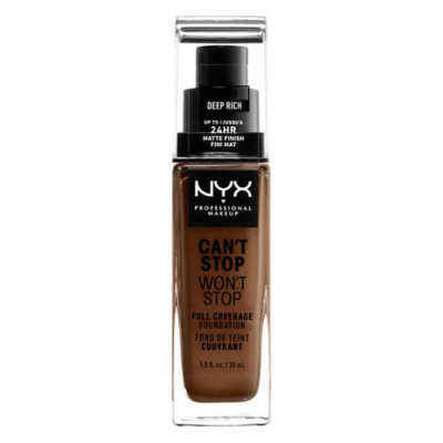 Base de Maquillage Crémeuse NYX Can't Stop Won't Stop deep rich (30 ml)