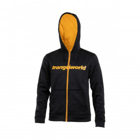 Felpa con Cappuccio e Cerniera Uomo Trangoworld RIPON PC0070335HH Nero