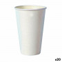 Set de Verres Algon Produits à usage unique Carton Blanc 35 Pièces 3