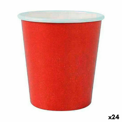 Set de Verres Algon Produits à usage unique Carton Rouge 20 Pièces 1