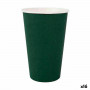 Set de Verres Algon Produits à usage unique Carton Vert 7 Pièces 450