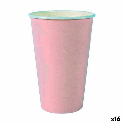 Set de Verres Algon Produits à usage unique Carton Rose 7 Pièces 450