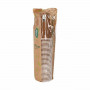 Set di Bicchieri Algon Monouso Cartone carta kraft 10 Pezzi 350 ml (20