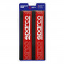 Cuscinetti per Cinture di Sicurezza Sparco SPC1208RD Rosso (2 Unità)