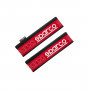 Cuscinetti per Cinture di Sicurezza Sparco SPC1208RD Rosso (2 Unità)