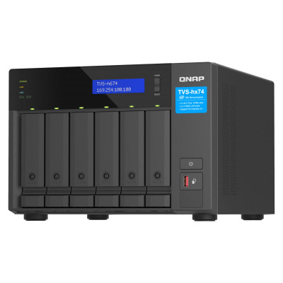 Stockage en Réseau NAS Qnap TVS-H674 Noir Intel Core i5-1240 sur la c