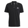 Polo a Maniche Corte Uomo Adidas Aeroready essentials Nero