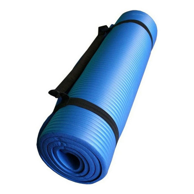 Jute Yoga Mat Softee RIV001 Blue