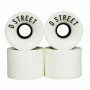 roues Dstreet ‎DST-SKW-0004 59 mm Blanc