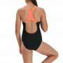 Swimsuit for Girls Speedo Medley Logo Medalist Black