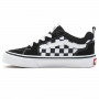 Chaussures casual Vans Filmore YT Checkerboard Noir