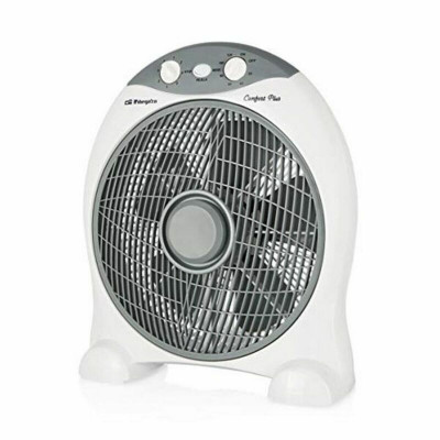 Ventilateur de Sol Orbegozo BF-1030 45W (Ø 30 cm) Blanc Blanc/Gris 40 W