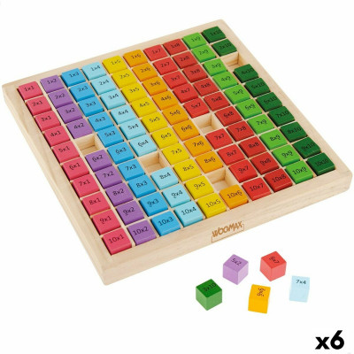 Jeu d’habileté Woomax 101 Pièces 19 x 2 x 19 cm (6 Unités) sur la