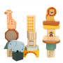 Juego de Construcción Woomax Animales 28 piezas (6 Unidades)