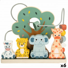 Gioco Educativo Woomax animali 25 x 22 x 10 cm (6 Unità)