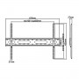 Soporte de Pared MacLean MC-939 70" 37"