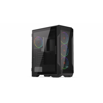 Boîtier ATX semi-tour Krux KRXD001 Noir sur la caverne des prix